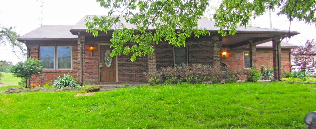 Brick home on tract #1